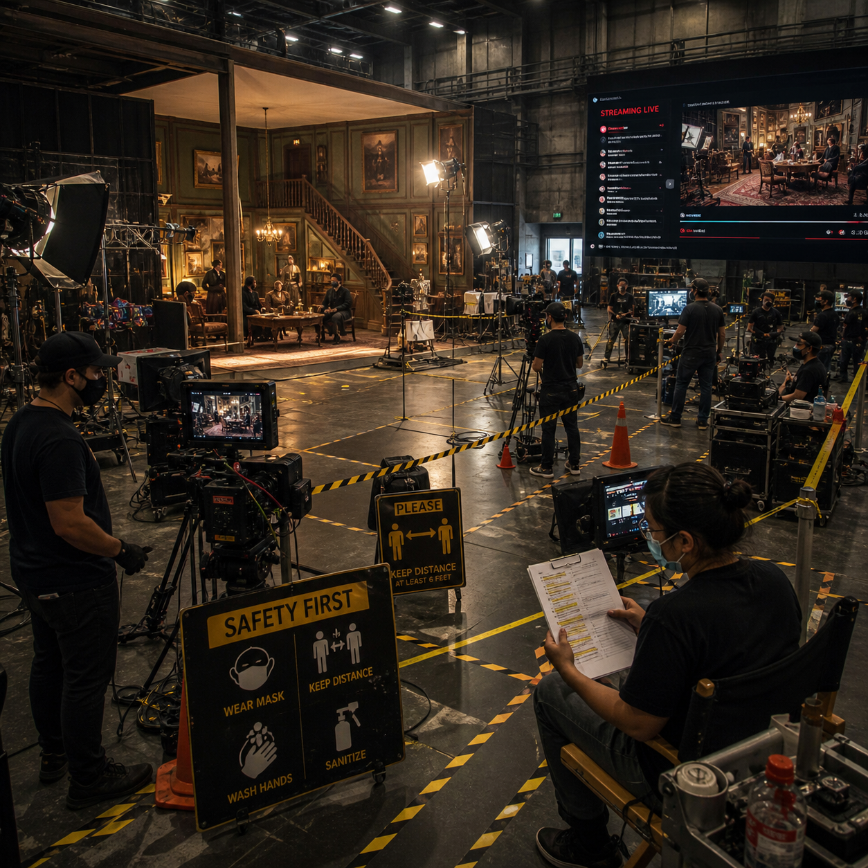 The Impact of COVID-19 on Film and Series Production and Consumption